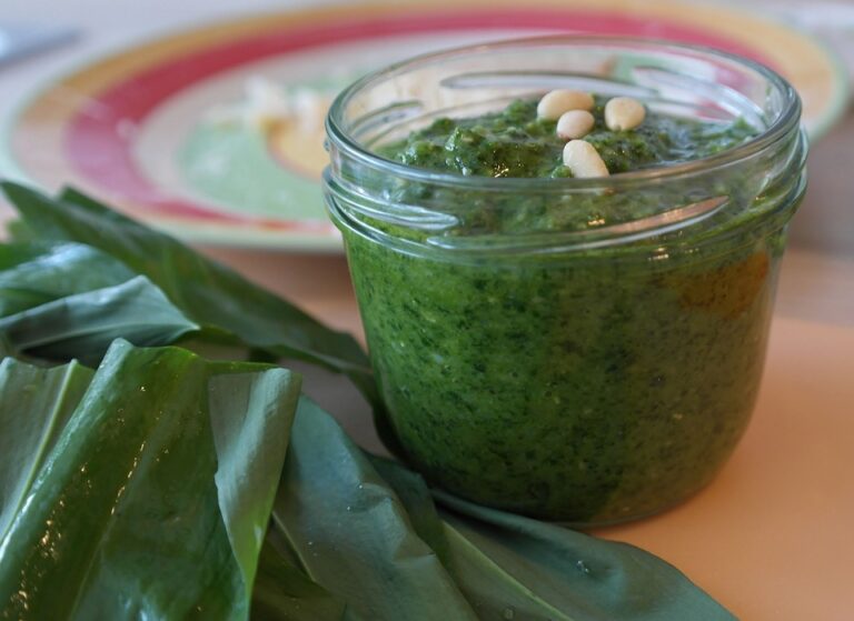 Zöld pesztó (pesto)