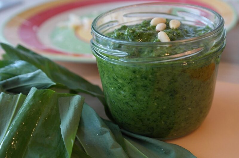 Zöld pesztó (pesto)